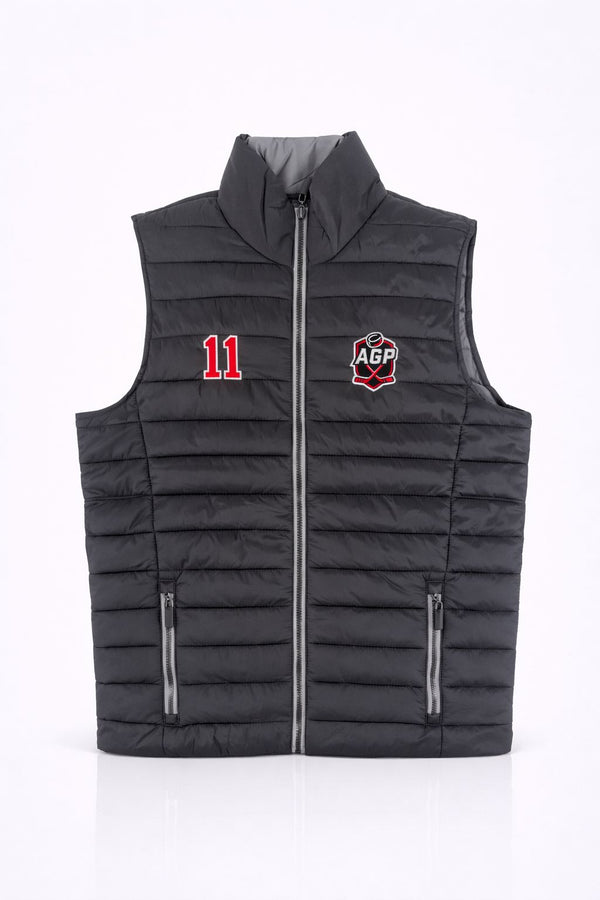 HK AGP veste ar izšuvumu