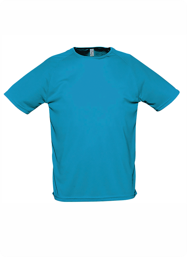 Sporty vīriešu sporta t-krekls aqua