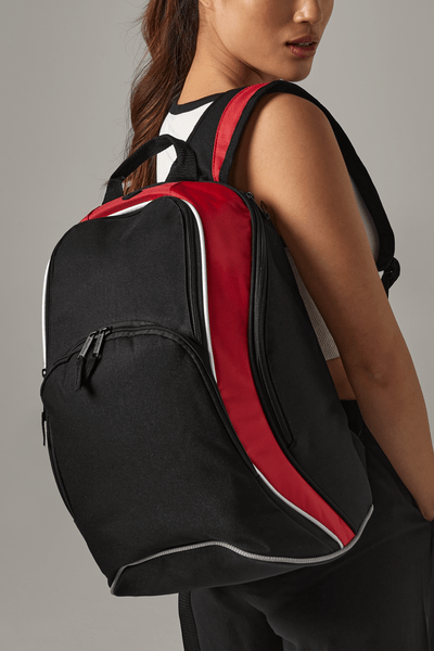 Mugursoma Bagbase BG571 classic red/black/white