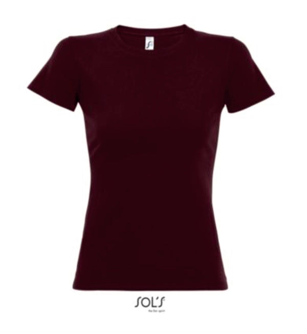 Sieviešu t-krekls IMPERIAL women burgundy