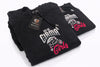 HK Cirma Girls hoodie ar izšuvumu melns
