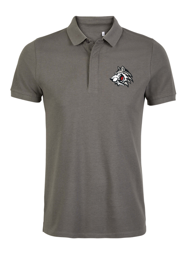 Ice wolves Polo krekls ar izšuvumu