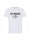 Ice wolves kokvilnas t-krekls ar apdruku