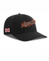 HK Pilsētas Leģendas cepure ar nagu ar izšuvumu melna
