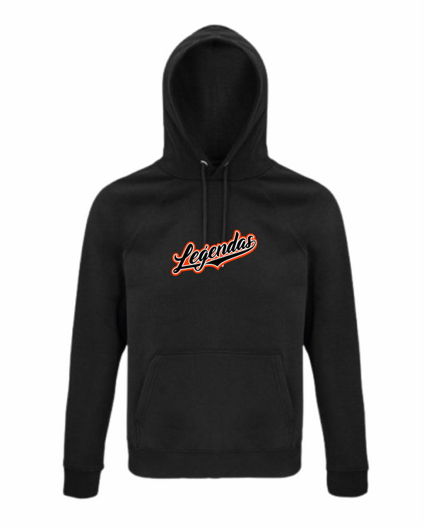 HK PIlsētas Leģendas hoodie ar izšuvumu melns