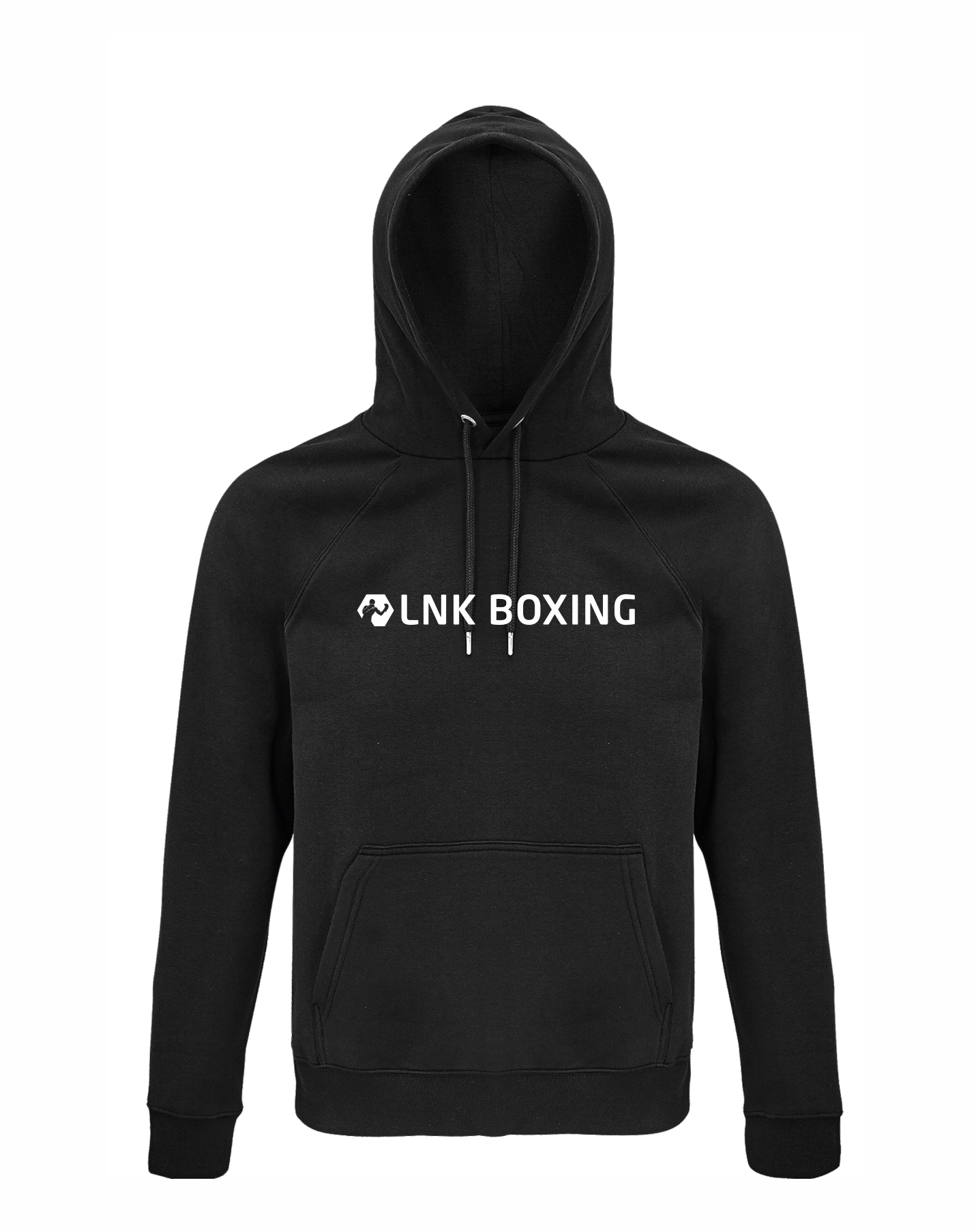 LNK boxing hoodie ar izšuvumu tumši zils