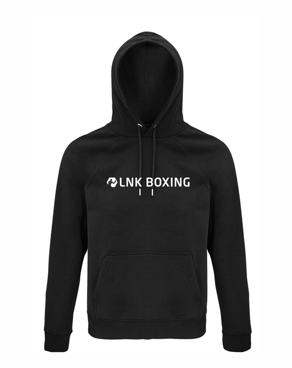 LNK boxing hoodie ar izšuvumu tumši zils