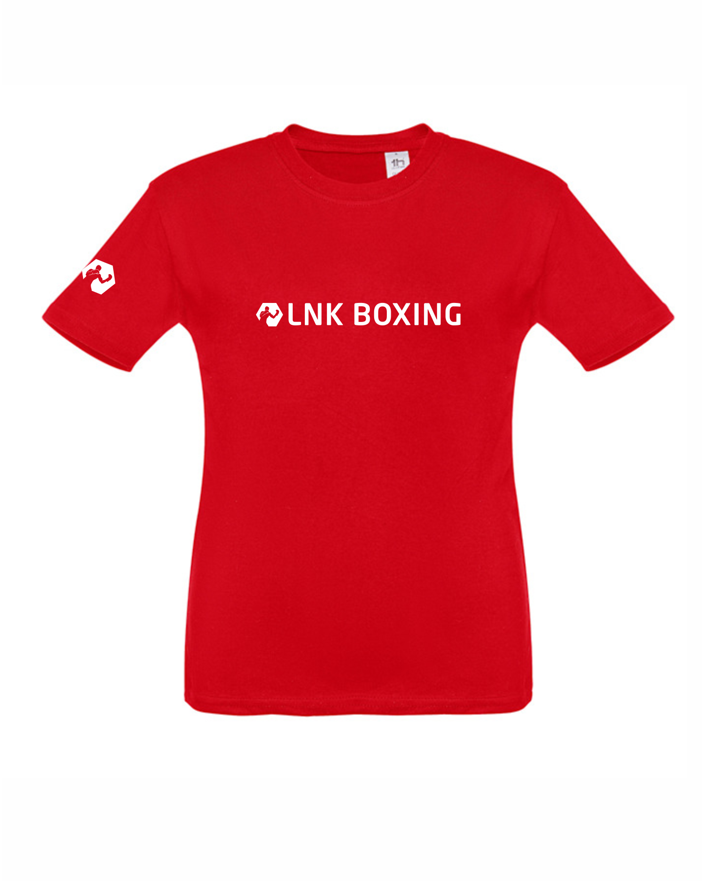LNK Boxing bērnu t-krekls ar apdruku sarkans