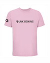 Lnk boxing t-krekls rozā krāsā #1