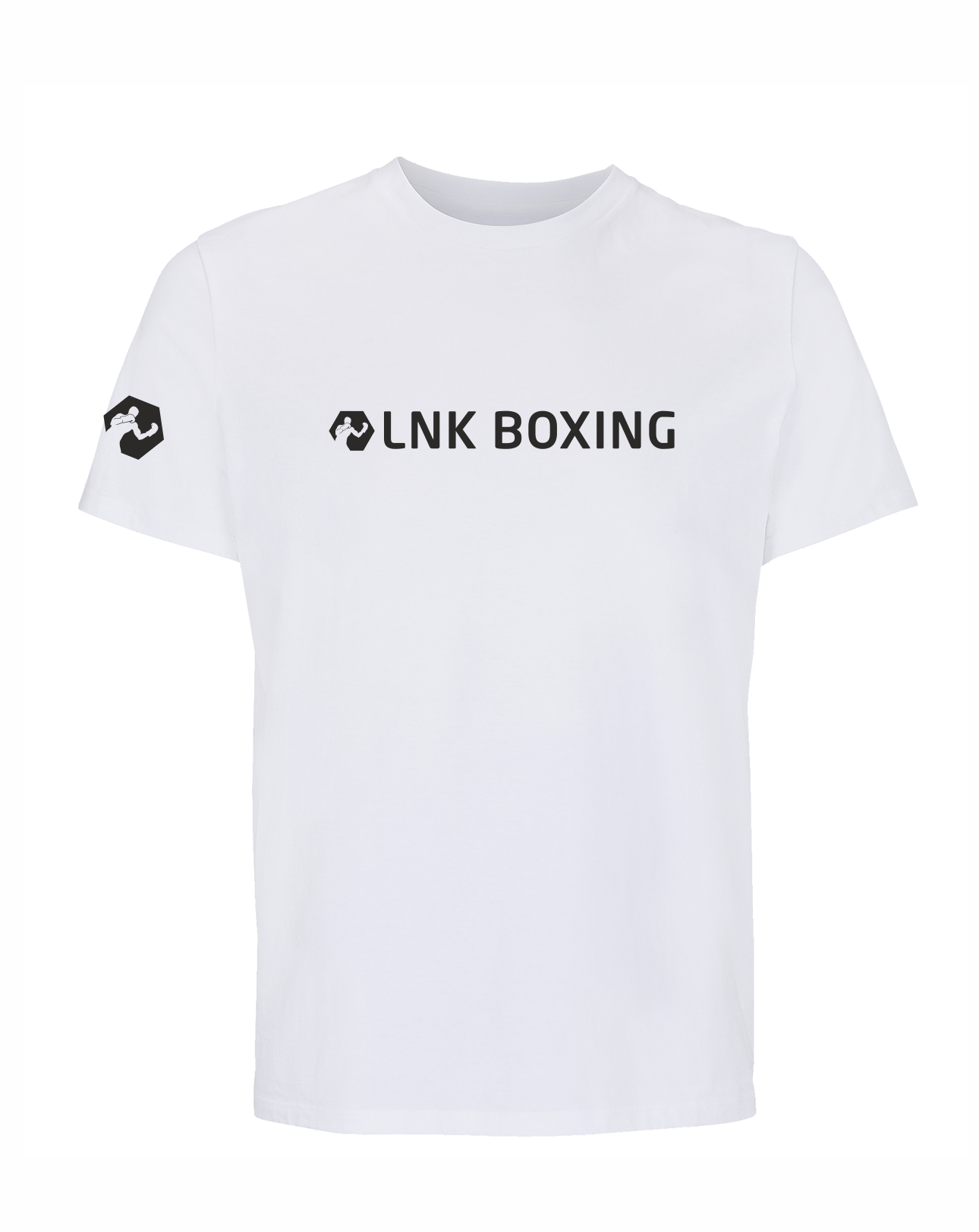 Lnk boxing t-krekls balts #1