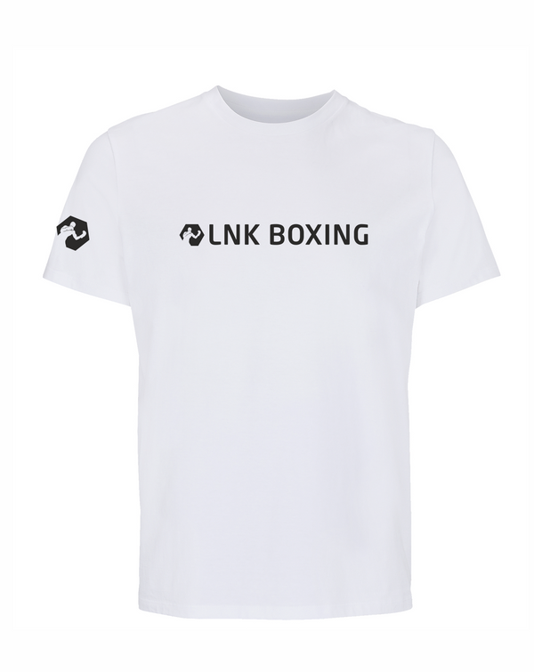 Lnk boxing t-krekls balts #1