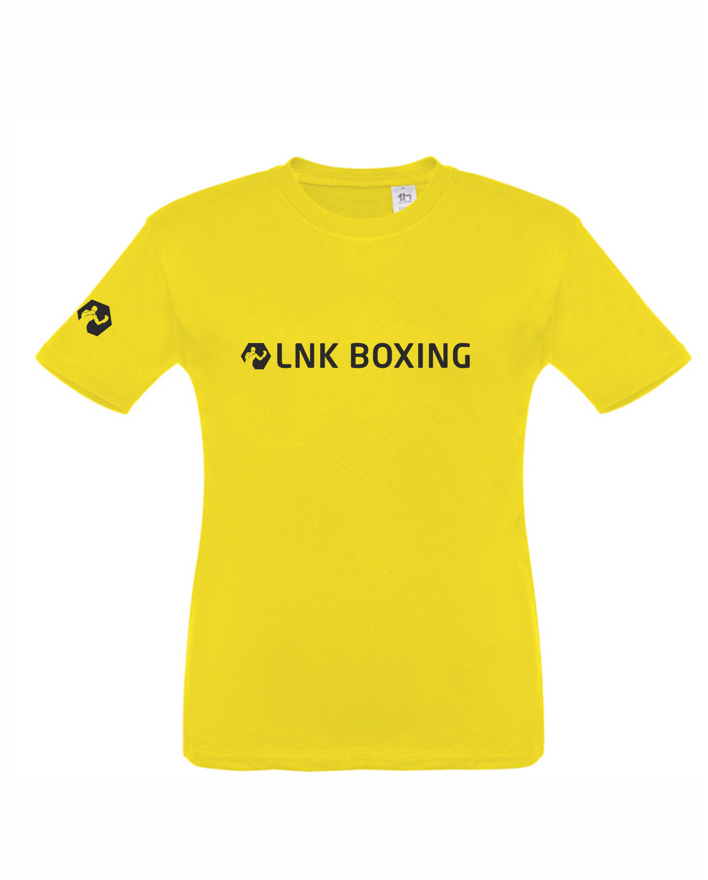 LNK Boxing bērnu t-krekls ar apdruku dzeltens