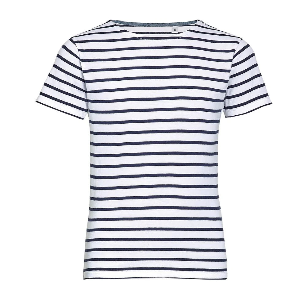 Bērnu t-krekls MILES KIDS white/navy