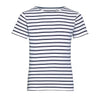 Bērnu t-krekls MILES KIDS white/navy