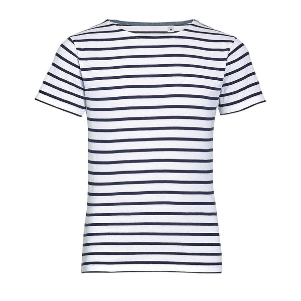 Bērnu t-krekls MILES KIDS white/navy