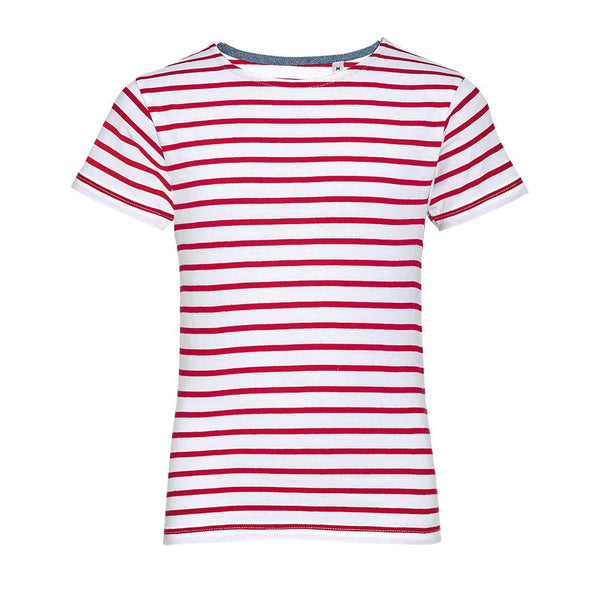 Bērnu t-krekls MILES KIDS white/red