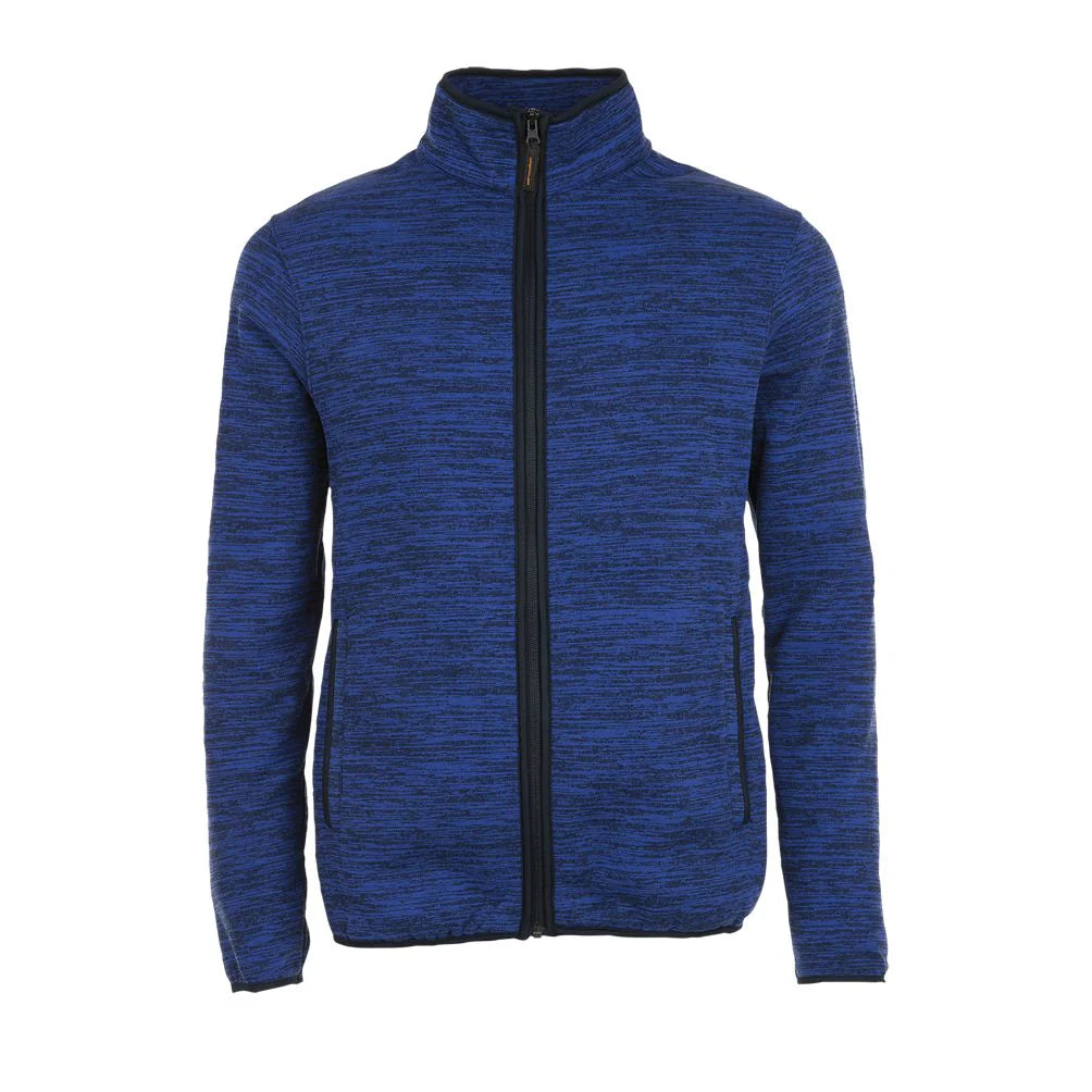 Flīša jaka TURBO bugatti blue/navy