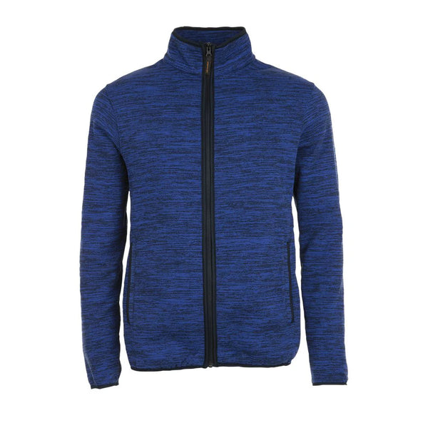 Flīša jaka TURBO bugatti blue/navy