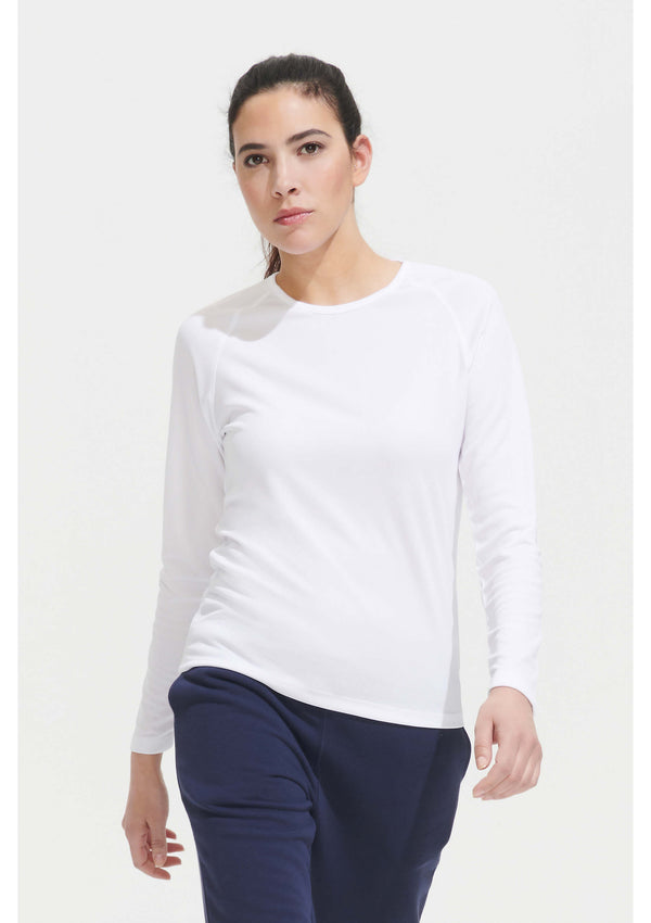 Sieviešu sporta t-krekls SPORTY LSL WOMEN - www.printworks.lv