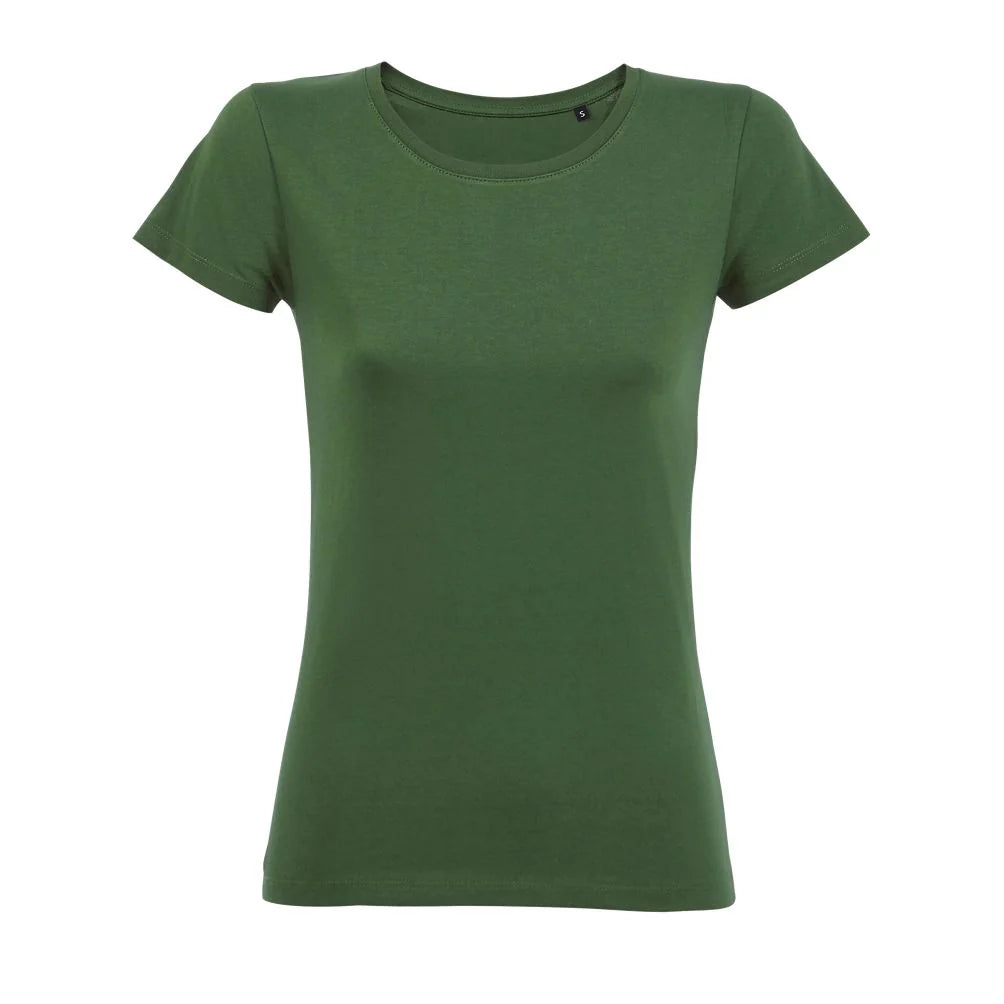 Sieviešu t-krekls MILO WOMEN bottle green