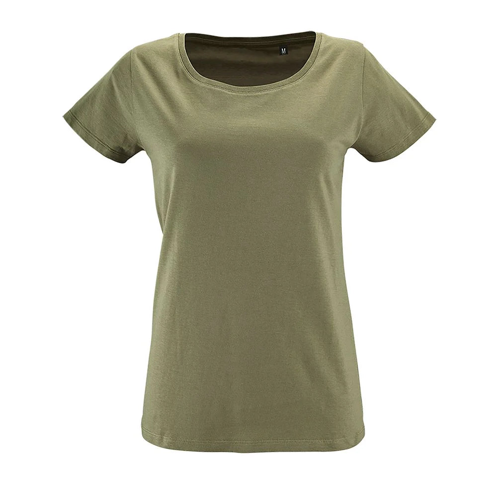 Sieviešu t-krekls MILO WOMEN khaki