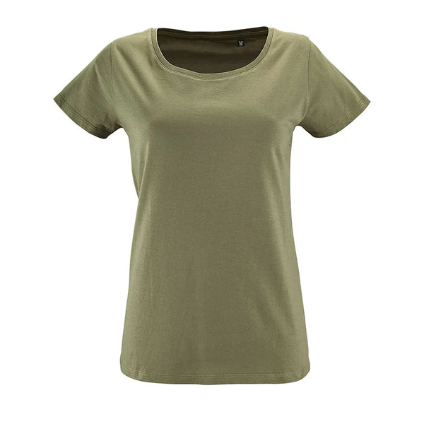 Sieviešu t-krekls MILO WOMEN khaki
