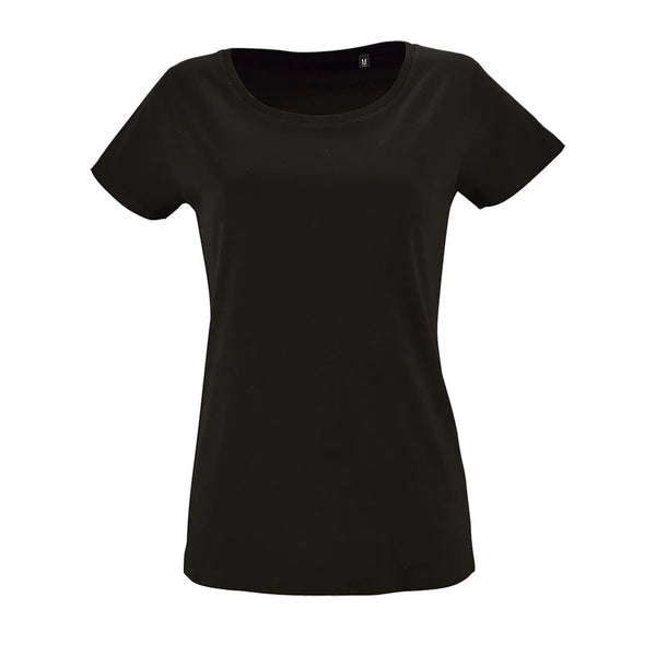 Sieviešu t-krekls MILO WOMEN deep black