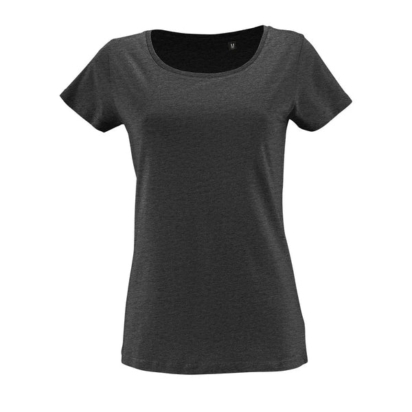 Sieviešu t-krekls MILO WOMEN charcoal melange