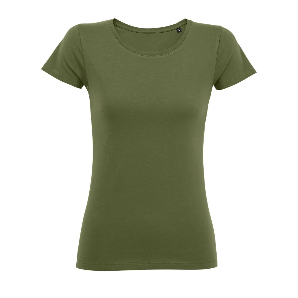 Sieviešu t-krekls MARTIN WOMEN dark khaki