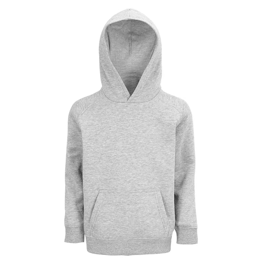 Bērnu hūdijs STELLAR KIDS grey melange