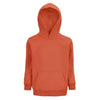 Bērnu hūdijs STELLAR KIDS burnt orange