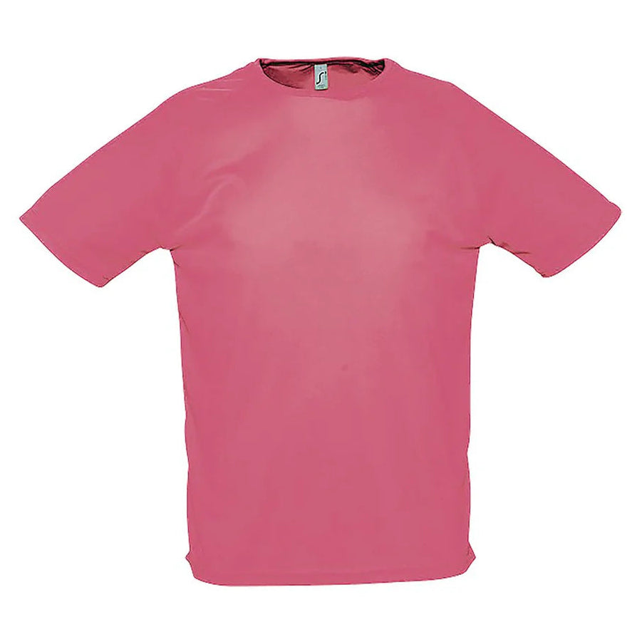 Sporty vīriešu sporta t-krekls neon coral