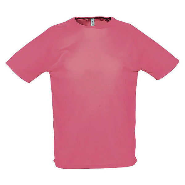 Sporty vīriešu sporta t-krekls neon coral
