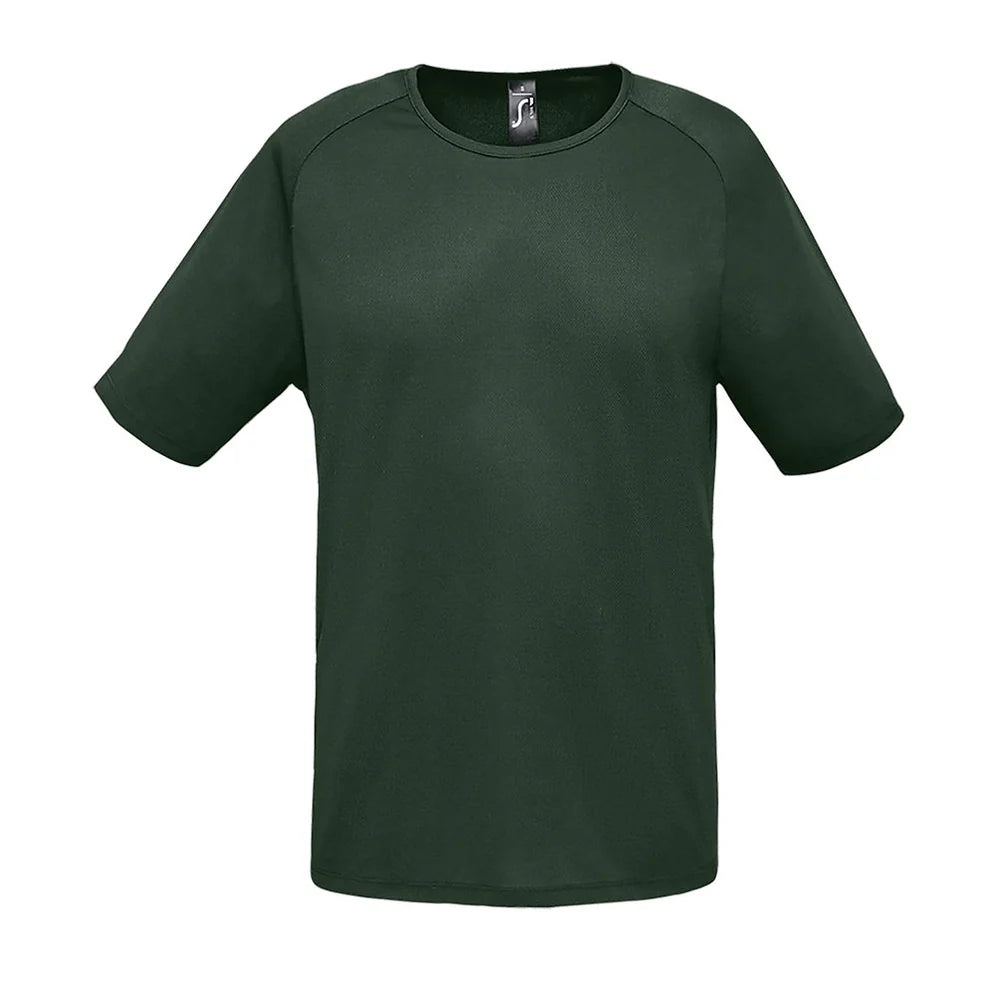Sporty vīriešu sporta t-krekls forest green