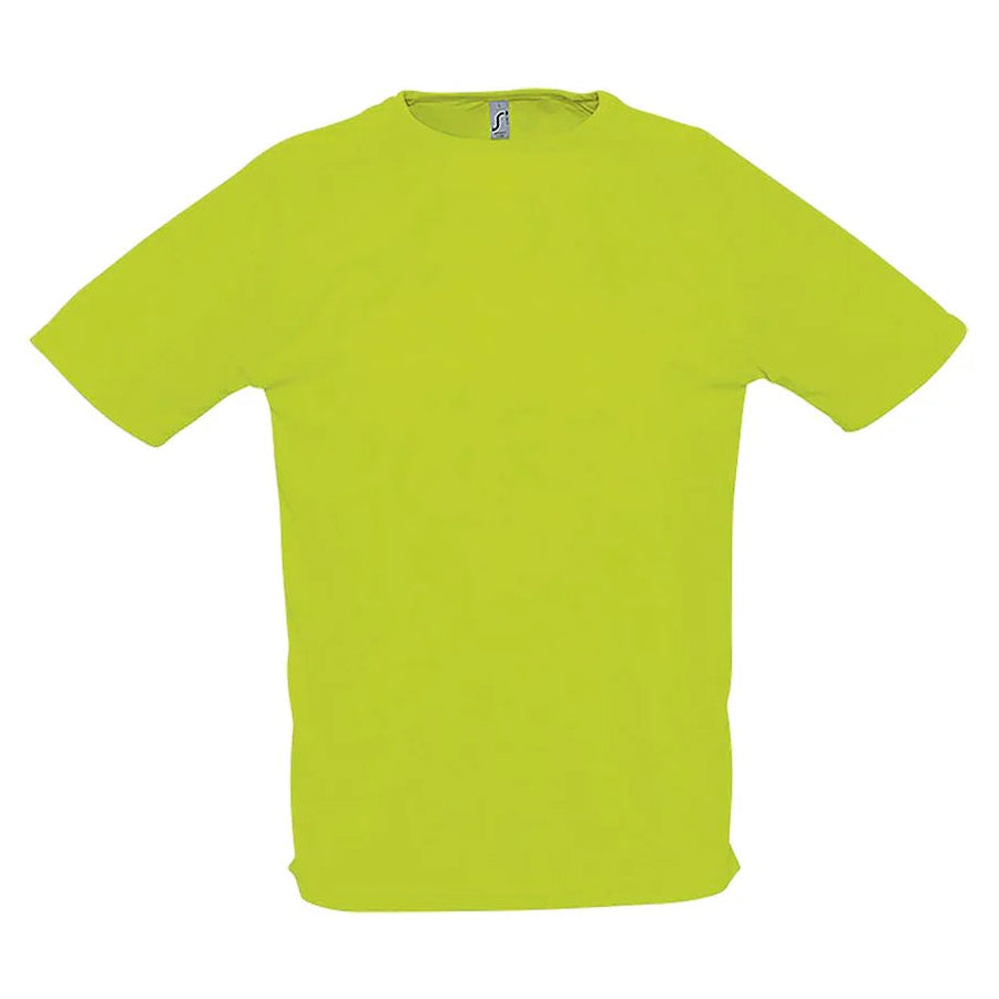 Sporty vīriešu sporta t-krekls neon green