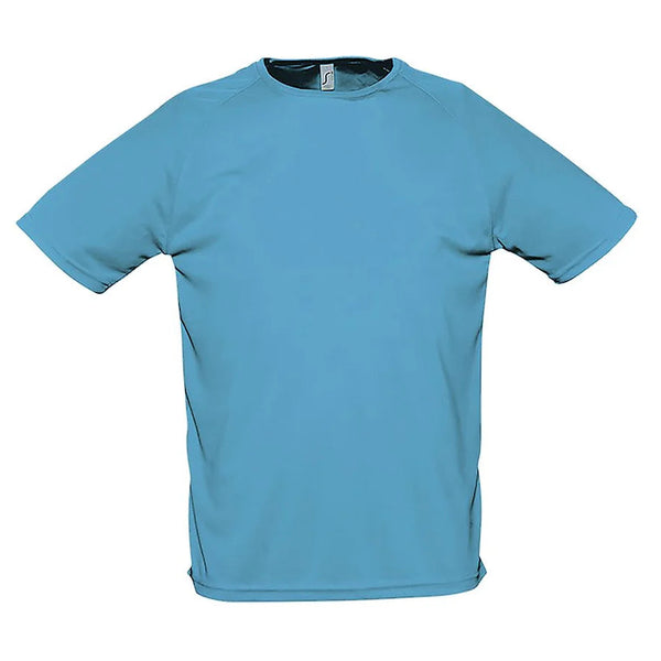 Sporty vīriešu sporta t-krekls aqua