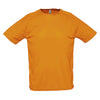 Sporty vīriešu sporta t-krekls neon orange