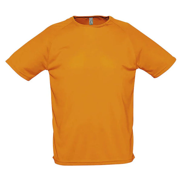 Sporty vīriešu sporta t-krekls neon orange