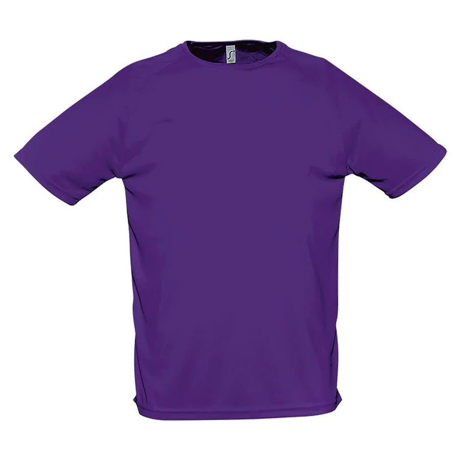 Sporty vīriešu sporta t-krekls dark purple