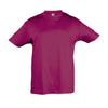 Bērnu t-krekls REGENT FIT KIDS fuchsia