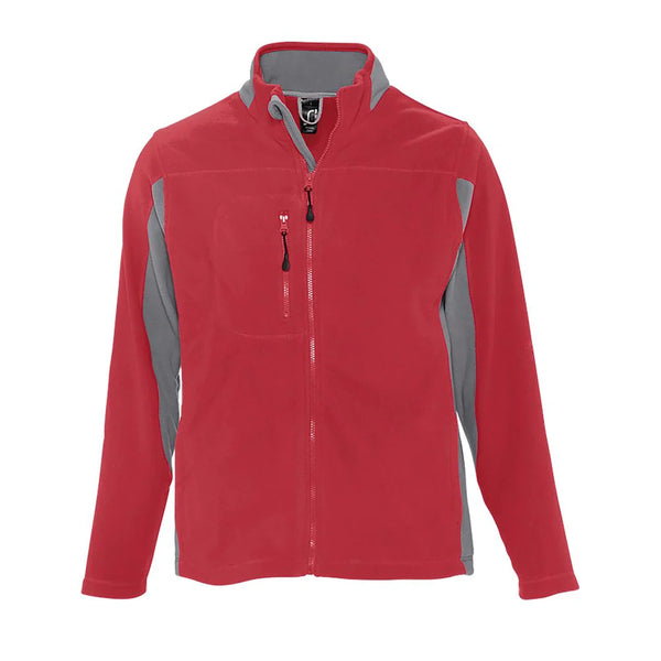 Flīša jaka NORDIC red