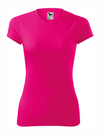 Fantasy women neon pink sporta t-krekls