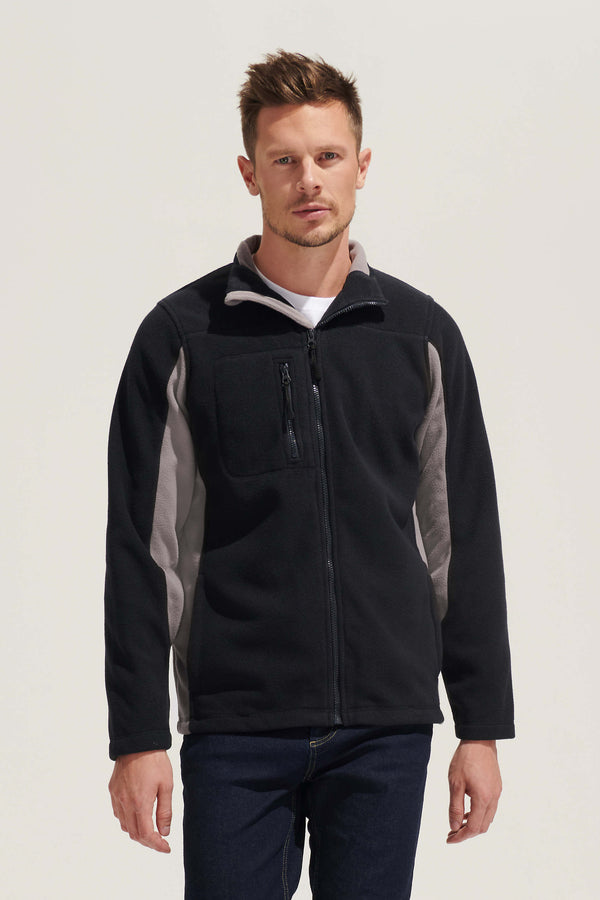 Flīša jaka NORDIC black