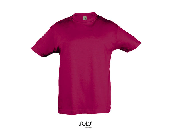 Bērnu t-krekls REGENT FIT KIDS fuchsia