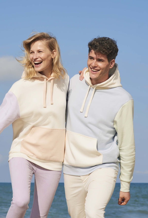 Unisex Collins džemperis ar kapuci off-white