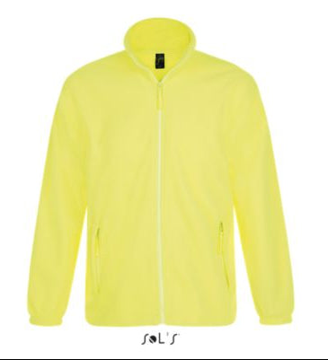 Flīša jaka North men neon yellow