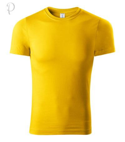 Unisex T-krekls Paint P73 yellow