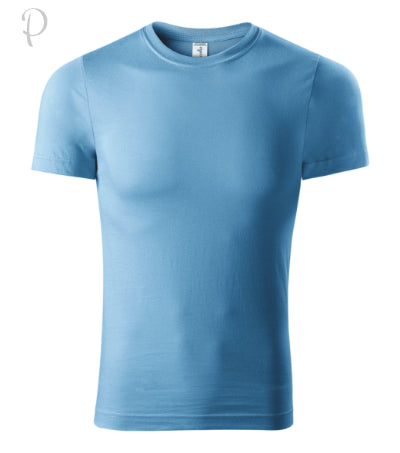 Unisex T-krekls Paint P73 azure blue