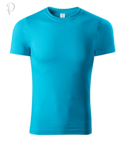 Unisex T-krekls Paint P73 blue atoll