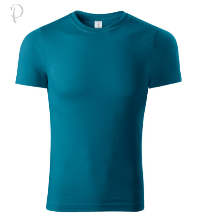 Unisex T-krekls Paint P73 petrol blue